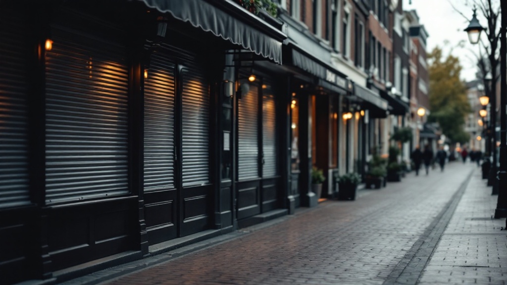 Sfeerbeeld: winkelstraat